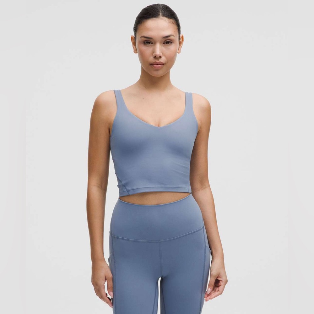 lululemon athletica Blue Tank Top